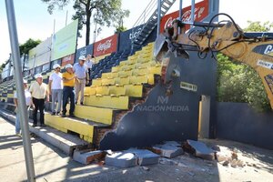 Versus / Día histórico: Guaraní inicia la demolición del Rogelio Livieres