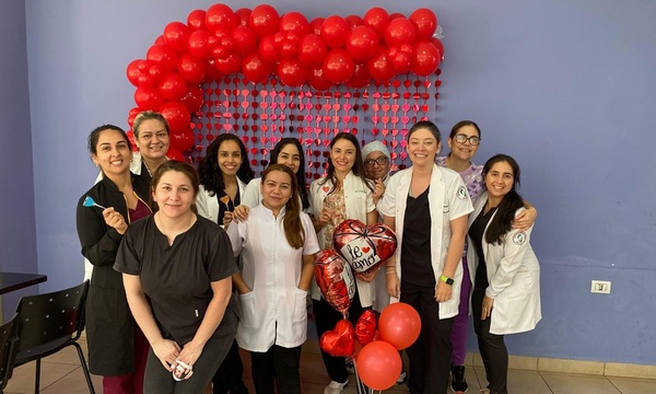 Nutricionistas de fin de semana de IPS Ingavi organizaron festejo de San Valentín para pacientes y funcionarios - OviedoPress