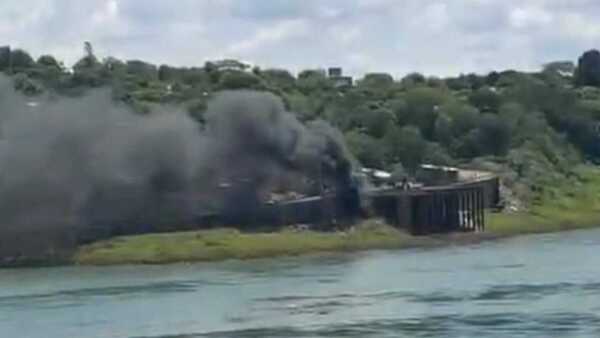 En Foz de Iguazú denuncian contaminación del aire por quema de residuos en CDE