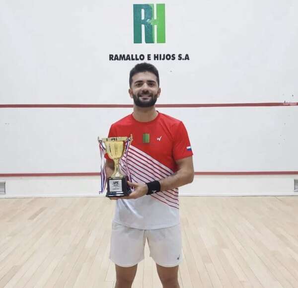 Squash: Francesco Marcantonio se queda con el título nacional - Polideportivo - ABC Color