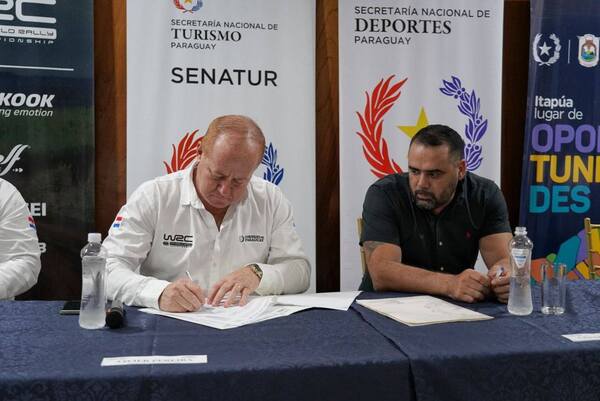 GOBIERNO DE ITAPÚA FIRMA CONVENIO CON EL COMITÉ ORGANIZADOR DEL WRC PARAGUAY 2025 Y MUNICIPIOS DEL DEPARTAMENTO - Itapúa Noticias