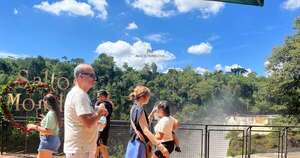 La Nación / Saltos Monday fue visitado por más de 5 mil turistas extranjeros en el 2024