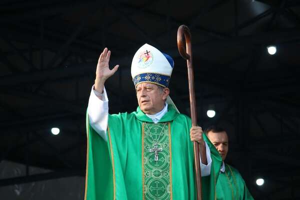 Monseñor Valenzuela afirma que rechaza su precandidatura a la presidencia de la República - Nacionales - ABC Color