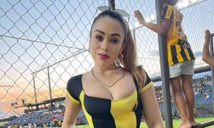 ¡Marisol Olmedo se siente muy querida por la hinchada aurinegra!