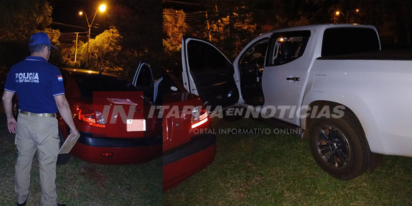 HURTARON CELULARES DE VEHÍCULOS ESTACIONADOS EN HOHENAU - Itapúa Noticias