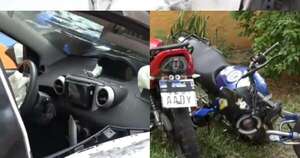 La Nación / Conductor alcoholizado habría provocado accidente con dos motocicletas en Lambaré