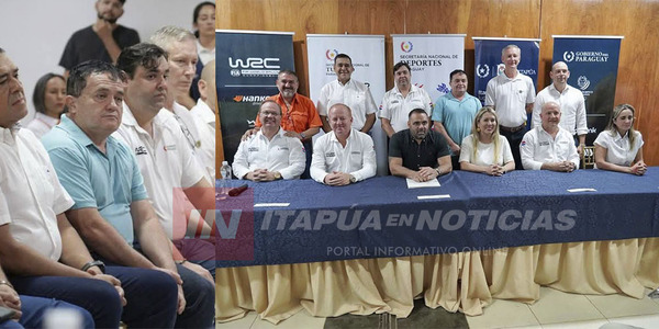 TRINIDAD PRESENTE EN LA FIRMA DEL CONVENIO PARA EL RALLY DEL PARAGUAY 2025 - Itapúa Noticias