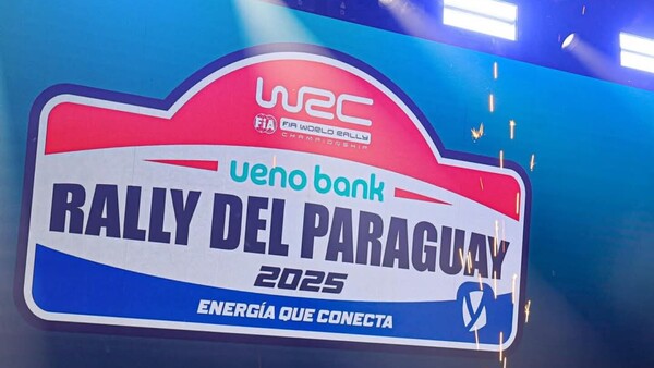 Presentación de la chapa oficial del WRC Ueno Rally del Paraguay 2025