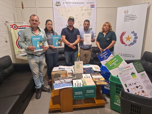 Municipalidad de Boquerón y el MADES impartirán capacitaciones en educación ambiental en escuelas