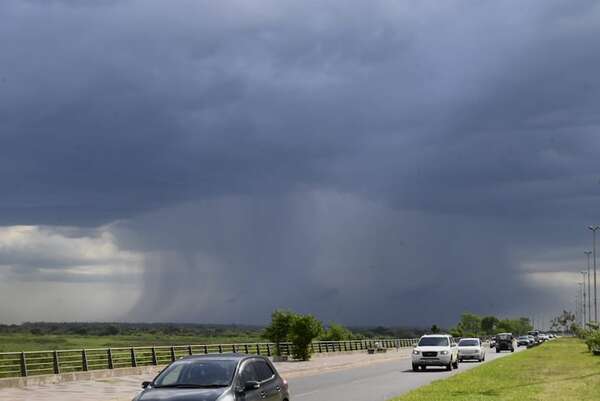 Alerta: anuncian tormentas y vientos de hasta 100 km/h para el lunes y martes - Clima - ABC Color