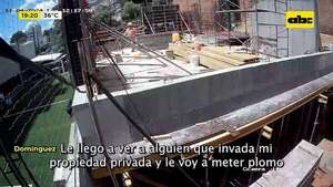 Video: presidente de Conmebol habría detenido una construcción y amenazado a trabajadores - ABC Noticias - ABC Color