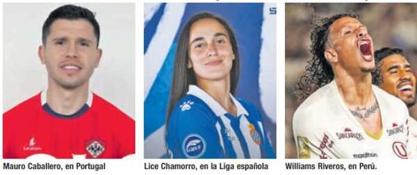 Goles de Mauro Caballero y Lice Chamorro en Europa - Fútbol Internacional - ABC Color