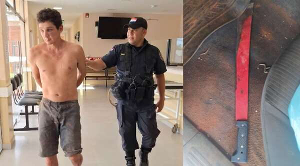 Hombre macheteó a feligreses durante celebración de palabra en un oratorio - Noticiero Paraguay