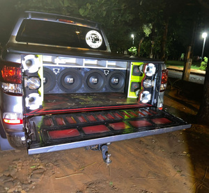 Detienen a joven e incautan camioneta con potente equipo de sonido en Pdte. Franco - La Clave