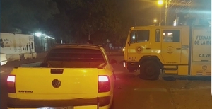 Tatácho le chocó a una ambulancia de los bomberos