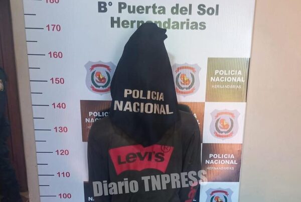 Precoz marginal cae en Hernandarias después de amenazar de muerte y golpear a su víctima – Diario TNPRESS