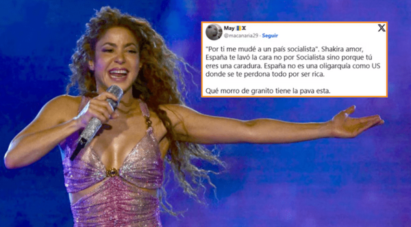 Shakira critica a Piqué y España durante un concierto de su gira ‘Las mujeres no lloran’: “Me mudé a un país socialista”