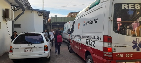 Descenso en la atención de urgencias en el Hospital Regional de Encarnación durante el último fin de semana