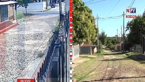 Motochorros asaltan a delivery y roban su moto en San Lorenzo