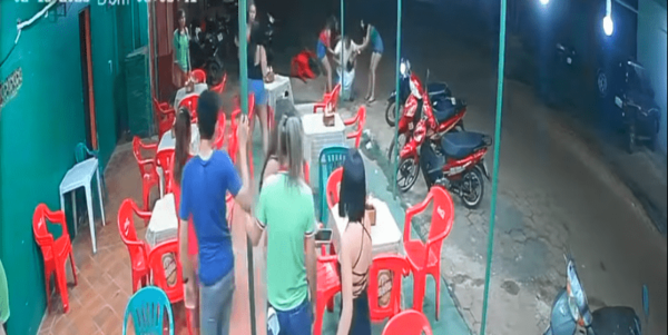 Por celos, se produjo violento ataque en un local gastronómico de Concepción
