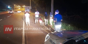 MOTOCICLISTA RESULTÓ HERIDO TRAS ACCIDENTE SOBRE RUTA PY01 - Itapúa Noticias