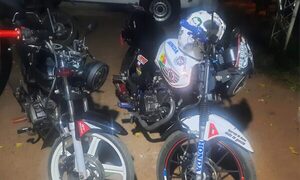 Incautan motocicletas por polución sonora y perturbación de la paz pública