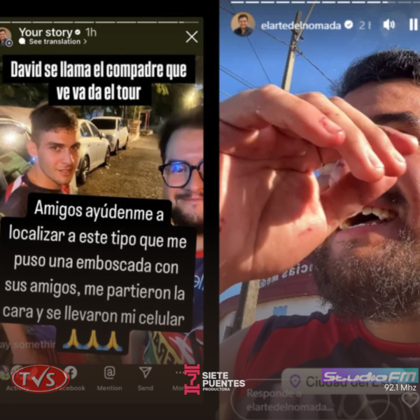 INFLUENCER MEXICANO ES ASALTADO EN CIUDAD DEL ESTE - TVS