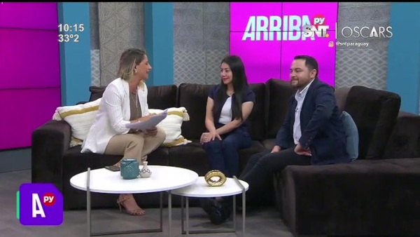 Sandra Benítez y Atilio Almeida, clasificados de "Bartenders - El Desafío", nos visitaron - SNT