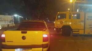 EBRIO CHOCA CONTRA CAMIÓN DE BOMBEROS VOLUNTARIOS EN FDO. DE LA MORA