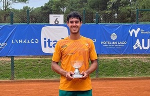 Daniel Vallejo logró una importante marca en el tenis paraguayo