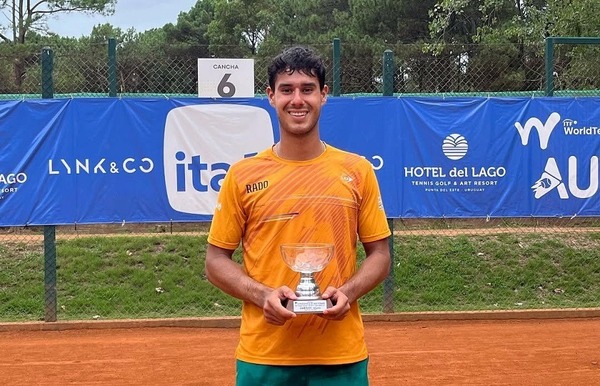 Daniel Vallejo logró una importante marca en el tenis paraguayo