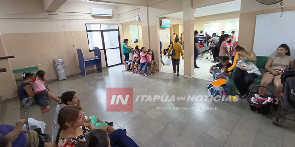 FIN DE SEMANA CON ALTA DEMANDA EN EL HOSPITAL REGIONAL DE ENCARNACIÓN