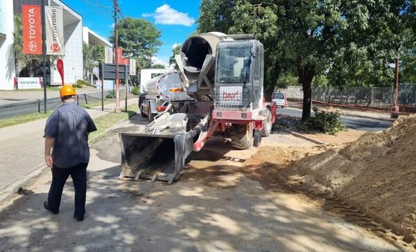Siguen vigentes desvíos por obras de renovación en la avenida Mariscal López