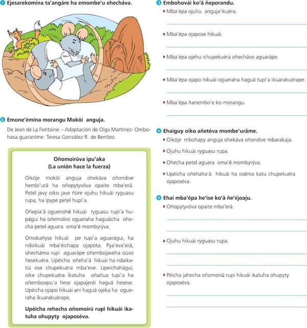 Morangu Mokõi anguja - Guaraní Primer Ciclo - ABC Color