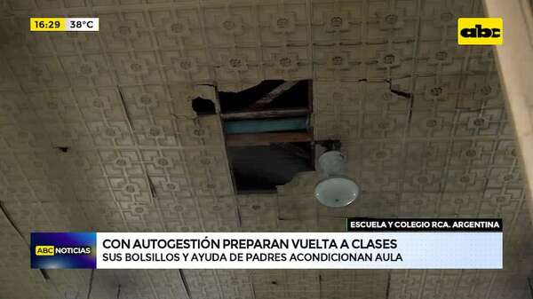 Colegio Rca. Argentina: padres y docentes deben poner de sus bolsillos ante ausencia del MEC - ABC Noticias - ABC Color