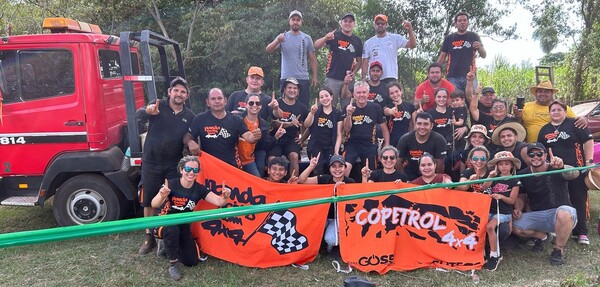 Los 4x4 volvieron a la acción en Coronel Oviedo