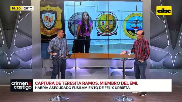 ¿De mejor alumna a terrorista?: así terminó en el EML la capturada Teresita Ramos - Crimen y castigo - ABC Color