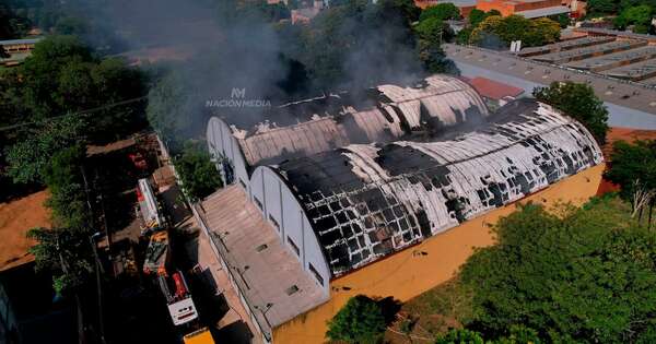 La Nación / Incendio de depósitos en Fernando de la Mora - OJO Galería