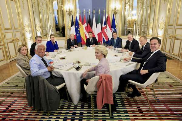 Los europeos muestran débil mensaje de unidad, tras reunión de crisis para enfrentar “nueva fase” con Trump - Mundo - ABC Color