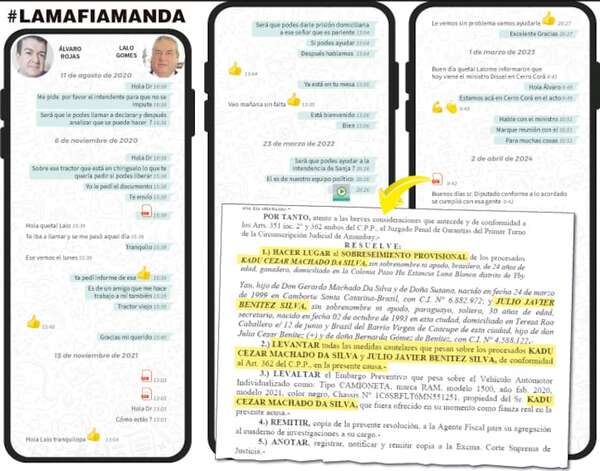 Juez “acordó” liberación de dos pistoleros del PCC - Política - ABC Color
