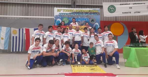 Kung fu: Frutos obtenidos en Canelones - Polideportivo - ABC Color