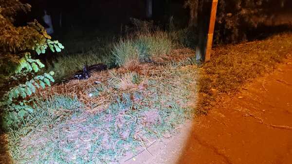 Hallan sin vida a presunto motochorro en Hernandarias - 1000 Noticias
