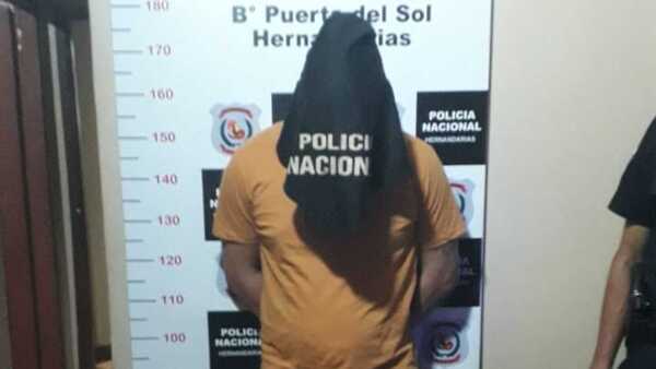 Hombre quedó detenido tras realizar 22 disparos al aire