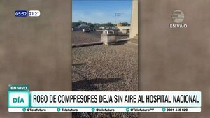 Robo de compresores dejó sin aire al Hospital Nacional de Itauguá