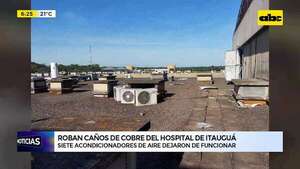 Video: Roban caños de cobre del Hospital Nacional de Itauguá - ABC Noticias - ABC Color