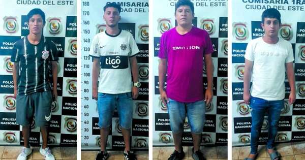 Diario HOY | Asaltantes disfrazados de vendedores ambulantes detenidos en CDE