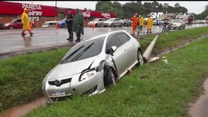 Grave accidente en el km 12 de Ciudad del Este - SNT