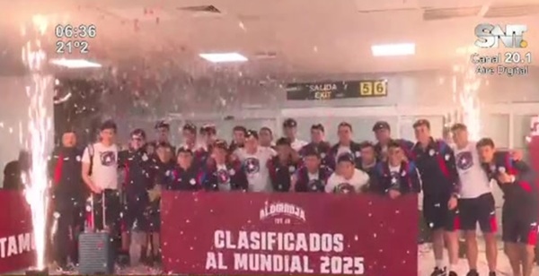 La Sub-20 llegó al país tras histórica clasificación al Mundial - SNT