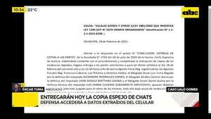 Chats de Lalo: Legal convoca a las partes para entregar copias de datos extraídos  - ABC Noticias - ABC Color