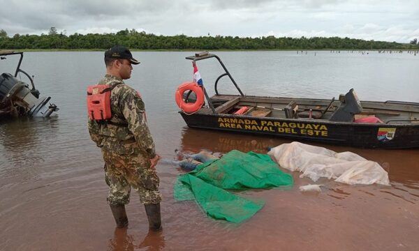 Hallan cuerpos tras vuelco de embarcación en Lago Itaipu